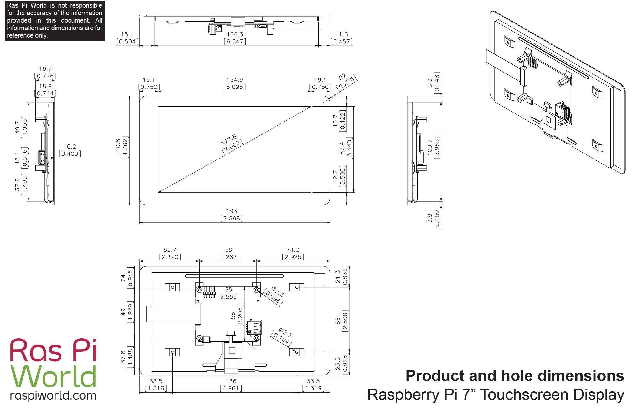 Raspberry Pi 4 Mounting Hole Dimensions - A Pictures Of Hole 2018